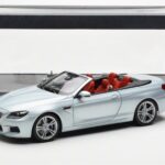 BMW M6 F12 Kabriolet Silverstone Srebrn II Paragon 1:18 - image 8 of 8