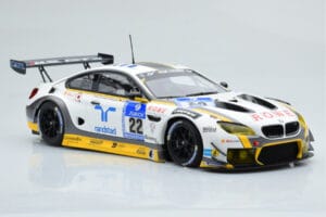 BMW M6 GT3 Rowe Racing #98 A. Graf / R. Westbrook / N. Catsburg / N. Paltalla 24 Hours of Nurburgring 2016 Minichamps 1:18 15 – slika 4 od 6