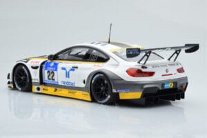 BMW M6 GT3 Rowe Racing #98 A. Graf / R. Westbrook / N. Catsburg / N. Paltalla 24 Hours of Nurburgring 2016 Minichamps 1:18 15 – slika 5 od 6