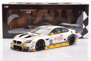 BMW M6 GT3 Rowe Racing #99 J. Martin / A. Eng / A. Sims Winner 24 Hours of Spa-Francorchamps 2016 Minichamps 1:18 155162699 K – slika 6 od 6