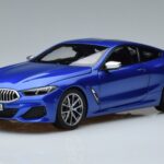 BMW M850i G15 Modra Metalik Norev 1:18 183286 Kovina