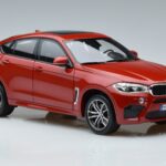 BMW X6M F86 Rdeč Norev 1:18 183242 Kovina - image 5 of 7