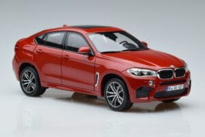 BMW X6M F86 Rdeč Norev 1:18 183242 Kovina – slika 5 od 7