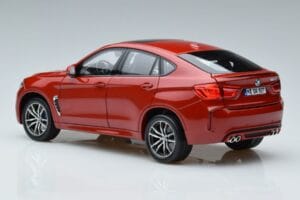 BMW X6M F86 Rdeč Norev 1:18 183242 Kovina – slika 6 od 7