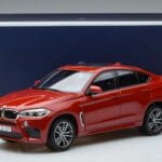 BMW X6M F86 Rdeč Norev 1:18 183242 Kovina - image 7 of 7