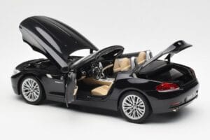 BMW Z4 E89 Spider Črn Metalik Kyosho 1:18 08771BK Kovina – slika 6 od 9