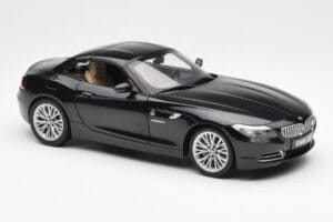 BMW Z4 E89 Spider Črn Metalik Kyosho 1:18 08771BK Kovina – slika 7 od 9