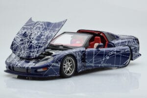 Chevrolet Callaway C12 Corvette MUKO Artcar AUTOart 1:18 71014 Kovina – slika 2 od 9