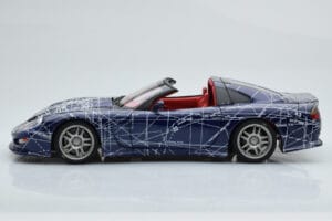 Chevrolet Callaway C12 Corvette MUKO Artcar AUTOart 1:18 71014 Kovina – slika 6 od 9
