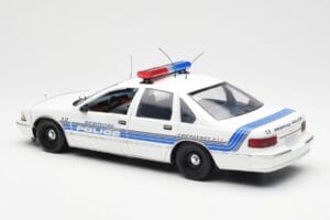 Chevrolet Caprice Sebring Policija UT Models 1:18 21029 Kovina – slika 5 od 6