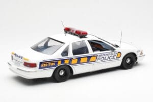 Chevrolet Caprice Watkins Glen Policija UT Models 1:18 21028 Kovina – slika 2 od 6