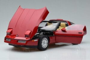 Chevrolet Corvette C4 Rdeč AUTOart 1:18 71241 Kovina – slika 2 od 8