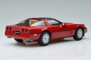 Chevrolet Corvette C4 Rdeč AUTOart 1:18 71241 Kovina – slika 3 od 8