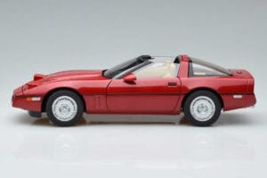 Chevrolet Corvette C4 Rdeč AUTOart 1:18 71241 Kovina – slika 4 od 8
