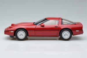 Chevrolet Corvette C4 Rdeč AUTOart 1:18 71241 Kovina – slika 5 od 8