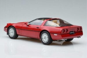 Chevrolet Corvette C4 Rdeč AUTOart 1:18 71241 Kovina – slika 7 od 8