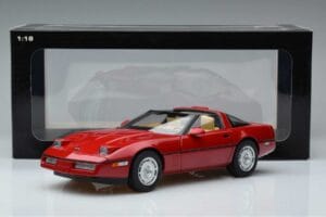 Chevrolet Corvette C4 Rdeč AUTOart 1:18 71241 Kovina – slika 8 od 8