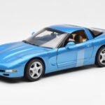 Chevrolet Corvette C5 Modra Metalik UT Models 1:18