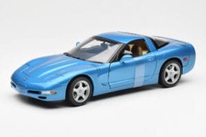 Chevrolet Corvette C5 Modra Metalik UT Models 1:18