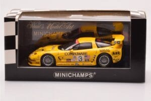 Chevrolet Corvette C5R #3 O. Gavin / J. O'Connell / R. Fellows Sebring 12 Hours 2003 Minichamps 1:43 400031403 Kovina – slika 4 od 4