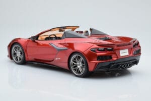 Chevrolet Corvette C8 Z06 Kabriolet Rdeč Mist GT Spirit 1:18 GT402 Smola – slika 4 od 5