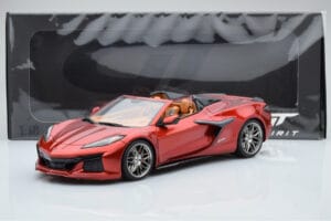 Chevrolet Corvette C8 Z06 Kabriolet Rdeč Mist GT Spirit 1:18 GT402 Smola – slika 5 od 5