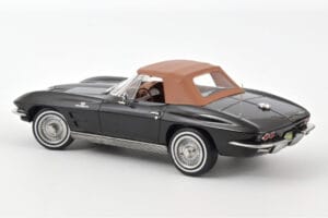 Chevrolet Corvette C2 Sting Ray Kabriolet Norev 1:18 189055 Kovina – slika 2 od 3