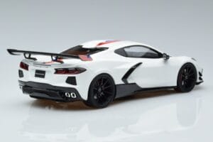 Chevrolet Hennessey Corvette C8 Arctic Bela GT Spirit 1:18 GT317 Smola – slika 2 od 6