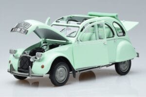 Citroen 2CV 6 Club Zelena Norev 1:18 181486 Kovina – slika 2 od 7
