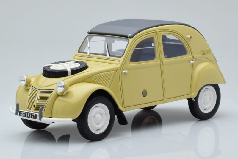 Citroen 2CV Sahara Rumena Otto 1:18