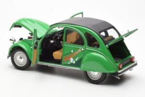 Citroen 2CV Saussente Zelena Minichamps 1:18 153111503 Kovina – slika 5 od 8