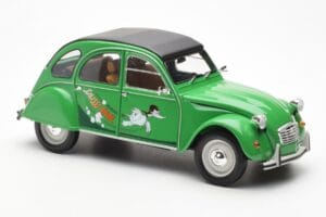 Citroen 2CV Saussente Zelena Minichamps 1:18 153111503 Kovina – slika 6 od 8