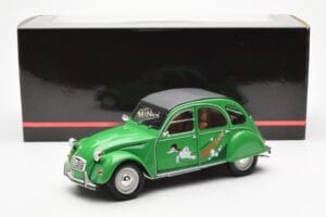 Citroen 2CV Saussente Zelena Minichamps 1:18 153111503 Kovina – slika 8 od 8