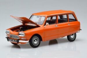 Citroen Ami 8 Break Tenere Oranžna Norev 1:18 181674 Kovina – slika 2 od 7
