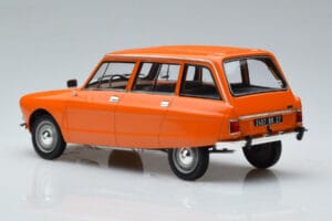 Citroen Ami 8 Break Tenere Oranžna Norev 1:18 181674 Kovina – slika 6 od 7
