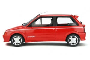 Citroen AX Sport Rdeč Otto 1:18 OT799 Smola – slika 3 od 5