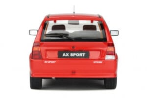 Citroen AX Sport Rdeč Otto 1:18 OT799 Smola – slika 5 od 5