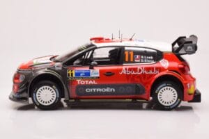 Citroen C3 WRC #11 S. Loeb / D. Elena Rally Mexico 2018 Norev 1:18 181638 Kovina – slika 3 od 6