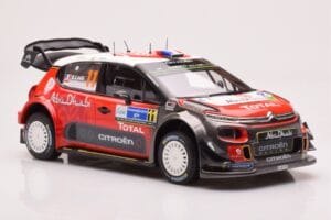 Citroen C3 WRC #11 S. Loeb / D. Elena Rally Mexico 2018 Norev 1:18 181638 Kovina – slika 4 od 6