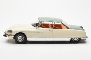 Citroen DS 21 Le Leman Kabriolet Slonovina in Zelena Norev 1:18 181751 Kovina – slika 3 od 6