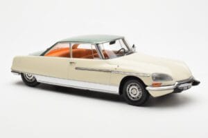 Citroen DS 21 Le Leman Kabriolet Slonovina in Zelena Norev 1:18 181751 Kovina – slika 4 od 6