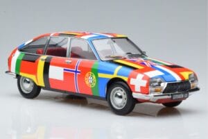 Citroen GS Drapeaux Norev 1:18 181667 Kovina – slika 4 od 6
