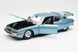 Citroen SM Svetlomodra Metalik Norev 1:18 181589 Kovina – slika 2 od 8