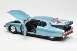 Citroen SM Svetlomodra Metalik Norev 1:18 181589 Kovina – slika 5 od 8