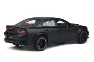Dodge Charger SRT Hellcat Widebody Črn GT Spirit 1:18 GT301 Smola – slika 2 od 5