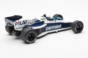 Brabham BT52 #6 R. Patrese South African GP 1983 MCG 1:18 MCG18619F Kovina – slika 2 od 6