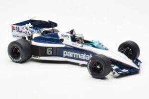 Brabham BT52 #6 R. Patrese South African GP 1983 MCG 1:18 MCG18619F Kovina – slika 4 od 6