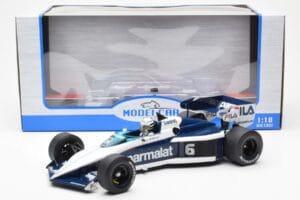 Brabham BT52 #6 R. Patrese South African GP 1983 MCG 1:18 MCG18619F Kovina – slika 6 od 6