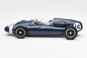Cooper T51 Climax #14 S. Moss Italian GP Winner 1959 Schuco 1:18 450032600 Kovina – slika 4 od 8