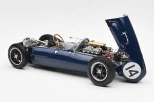 Cooper T51 Climax #14 S. Moss Italian GP Winner 1959 Schuco 1:18 450032600 Kovina – slika 5 od 8